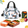 Women Kids Unisex Leakproof Lunch Cooler Bag Freezable Picnic Food Meal Carrying Lunch Tote