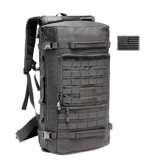Military Tactical Backpack Hiking Camping Shoulder Rucksack Bag with Molle Webbing Duffel Backpack