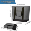 Insulated Reusable Grocery Shopping Bag Hot Cold Thermal Cooler Shopping Tote Beach Bag