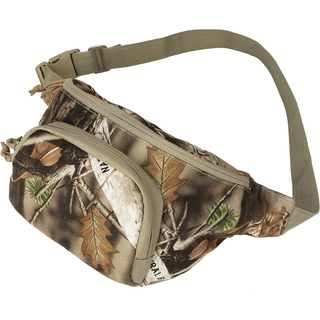 Woodland Camo 600D Polyester Waterproof Waist Bag Hunting Camouflage Fanny Pack for Men