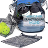 Large Capacity Waterproof Tennis Sling Tote Paddle Racket Backpack Fits 2 to 4 Paddles Pickleball Backpack