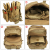Multi-functional Outdoor Molle bag Heavy Duty Shoulder pack Military Rucksack With Two Detachable Bag
