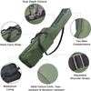 Waterproof Fishing Rod Reel Bag Organizer Durable Oxford Large Capacity Portable Fishing Travel Bag
