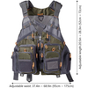 Fly Fishing Vest for Men And Women with Breathable MeshTrout Fishing Gear for Outdoors Stream Fishing