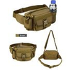 Multi Functional Outdoor Waist Bag Water Bottle Holder Lumbar Waist Pack for Fishing Hunting Running