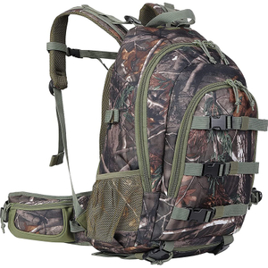 Durable and lightweight Army Camo Tactical Hunting Equipment Backpack with Waterproof Rain Cover