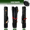 Amazon Hot Selling Folding Fishing Rod Case Portable Fishing Rod Carrier Fishing Tool Storage Bag