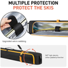 Lightweight 360° Fully Padded 900D Oxford Water-Resistant Ski Bag Large Capacity Single Ski Carry Bag for Ski Gear