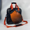 2024 New Designs Waterproof PU Leather Large Capacity Fits 2 Paddles Tennis Racket Crossbody Sling Pickleball Racket Bag