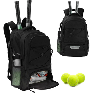 Custom Lightweight Sports Bag Badminton racket bag Large Tennis Racket Bag with Ventilated Shoe Compartment