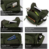 Customized Military Gear Messenger Bag for Trekking Hiking Fishing Molle Tactical Sling Chest Bag Pack