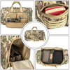 Army Carry On Bag Fitness Workout Bag with Shoes Compartment Tactical Overnight Duffel Weekend Bag
