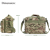 Water Resistant 15 Inch Nylon Laptop and Tablet Case Shoulder Bag Tactical Laptop Messenger Bag