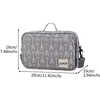 Large Stroller Organizer Caddy with 2 Pram Hooks and Shoulder Strap Baby Travel Stroller Accessories Bag
