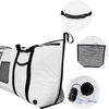 OEM ODM PVC Waterproof Insulated Fresh Over 48H Fishing Fish Kill Chiller Cold Cooling Live Fish Cooler Bag with Drain Valve
