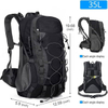 Wholesale 35L Professional Hiking Bag Camping Trekking Bag Hiking Backpack with Water Bladder