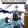 2025 Custom Large Insulated Bike Cup Holder Water Bottle Bag Stem Bag Handlebar Bag for Bike Wheelchair Baby Cart
