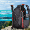 Custom 40L Waterproof Packable Hiking Backpack Outdoor Camping Trekking Hiking Bag for Men Women