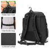 2025 New Design Outdoor Softball Backpack 2 Baseball Bats Sleeves Bag Baseball Bag with Shoes Space