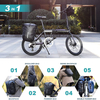 20 L 100% Waterproof Outdoor Bicycle Backpack Commute Bike Bag Bike Pannier Bag with Rain Cover