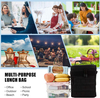 Military Molle Lunch Box Ice Pack for Picnic Beach BBQ Tactical Lunch Kit Tote Bag Beer Food Cooler Bag