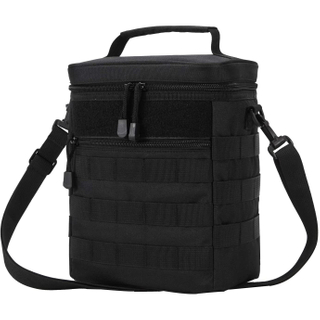 Military Molle Lunch Box Ice Pack for Picnic Beach BBQ Tactical Lunch Kit Tote Bag Beer Food Cooler Bag