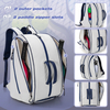 2025 New Sale Waterproof Super Roomy Pickleball Paddle Bag Pickleball Backpack with Shoe Compartment