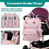 Newly Multi-function Diaper Bag Travel Bag with Detachable Pacifier Case Baby Nappy Backpack