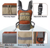 2025 New Design Lightweight Fishing Backpack Fishing Tackle Storage Fits up to Hold Fly Boxes Fly Fishing Chest Pack