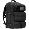 Large 50L Molle Army Travel Backpack for Camping Hiking Fitness Military Rucksack Black