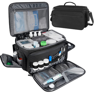 Medical Equipment Bag Empty with Adjustable Divider Home Health Nurse Bag First Doctor Medical Kit