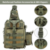 2025 Hot Sales Water Resistant Multi-functional Crossbody Sling Fishing Bag Fishing Tackle Bag