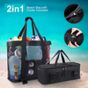 Large Mesh Beach Cooler Tote Bag for Women and Men Leakproof Summer Picnic Travel Pool Beach Bag