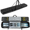 Winter Sports Road Trips Snowboard Bag Ski Sleeve Soft Cover Case for 1 Board or 2 Sets of Skis