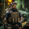 Fashion Quick Release Lightweight Vest Adjustable Breathable Weighted Vest Training Tactical Vest