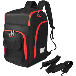 Professional Waterproof Travel Skiing Equipment Accessories Backpack Padded Snowboard Ski Boot Backpack