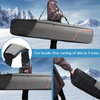 1680D Oxford Fabric Waterproof Foil Lining Ski Travel Bag Padded Snowboard Bag with Wheels Roller