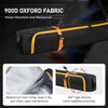 Lightweight 360° Fully Padded 900D Oxford Water-Resistant Ski Bag Large Capacity Single Ski Carry Bag for Ski Gear