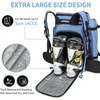 2024 Lightweight Large Duffle Travel Bag 65L Ski Boot Bag 1680D Nylon Waterproof Padded Ski Boot Backpack