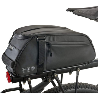 Bicycle Rack Rear Carrier Bags with 8L Capacity Multi-Pocket Reflective Bike Commuter Bag Pannier
