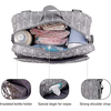 Large Stroller Organizer Caddy with 2 Pram Hooks and Shoulder Strap Baby Travel Stroller Accessories Bag