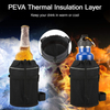 2025 Custom Large Insulated Bike Cup Holder Water Bottle Bag Stem Bag Handlebar Bag for Bike Wheelchair Baby Cart