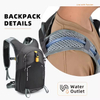 Custom Water Resistant Outdoor Hydration Bag Sports Hiking Hydration Backpack for Men and Women