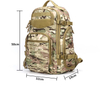  2022 Custom Laser Cut Molle Tactical Survival Rucksack for Hiking Hunting Camping Traveling Military Backpack