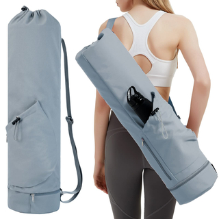Custom Logo Waterproof Functional Storage Bag Yoga Mat Bag Waterproof with Water Bottle Pocket