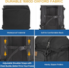 2025 Hot Selling Premium Ski Boot Bag Backpack 50L Snowboard Boot Ski Boot Travel Bag with Soft Back Panel
