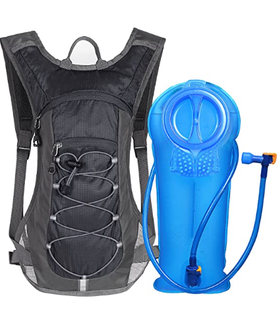 Backpack Hydration Bladder 2L Hydration Backpack for Cycling Lightweight Running Trekking Backpacks Waterproof Outdoor Daypacks