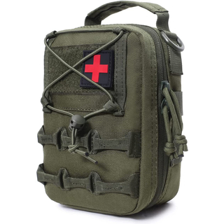 Tactical Molle EMT First Aid Pouch IFAK Rip-Away Utility Pouch for Outdoor Rescue Medical Tool Bag