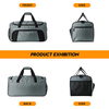 42L Heavy Duty Carry On Luggage Bags with Multi Pockets for Sports Gym Duffle Bag Fitness Workout Bag