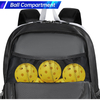 Custom Logo Outdoor Waterproof Large Capacity Pickleball Paddle Bag Pickleball Bag Backpack with Shoe Compartment